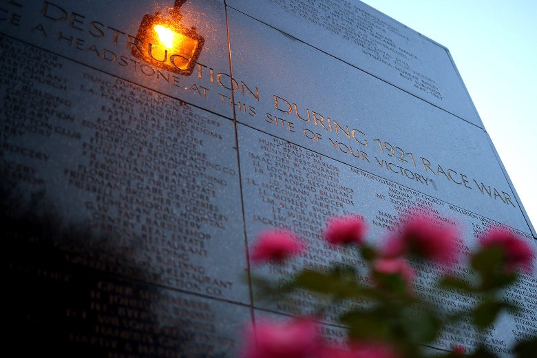 The Black Wall Street Massacre memorial