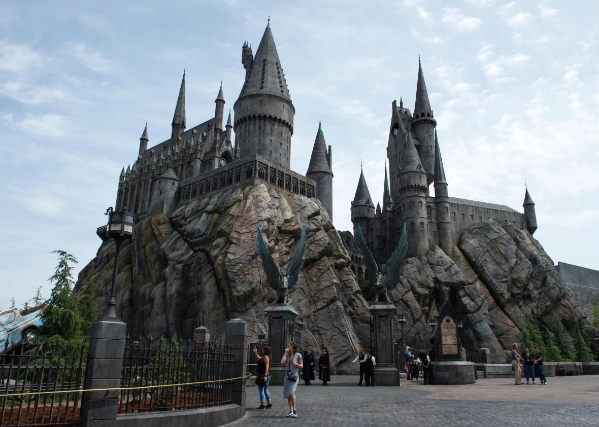 The Wizarding World of Harry Potter theme park at Universal