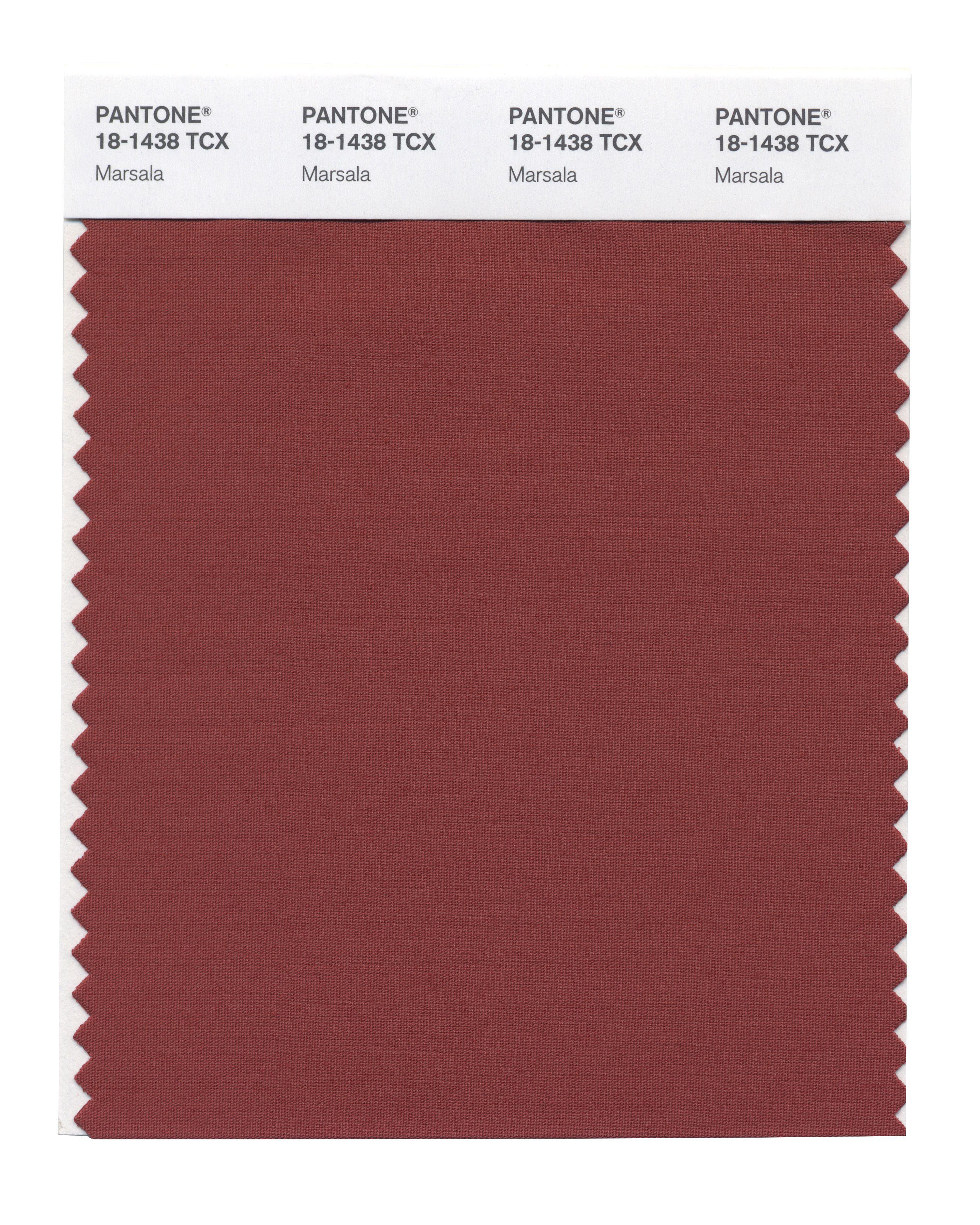 Marsala, Pantone Color of the Year