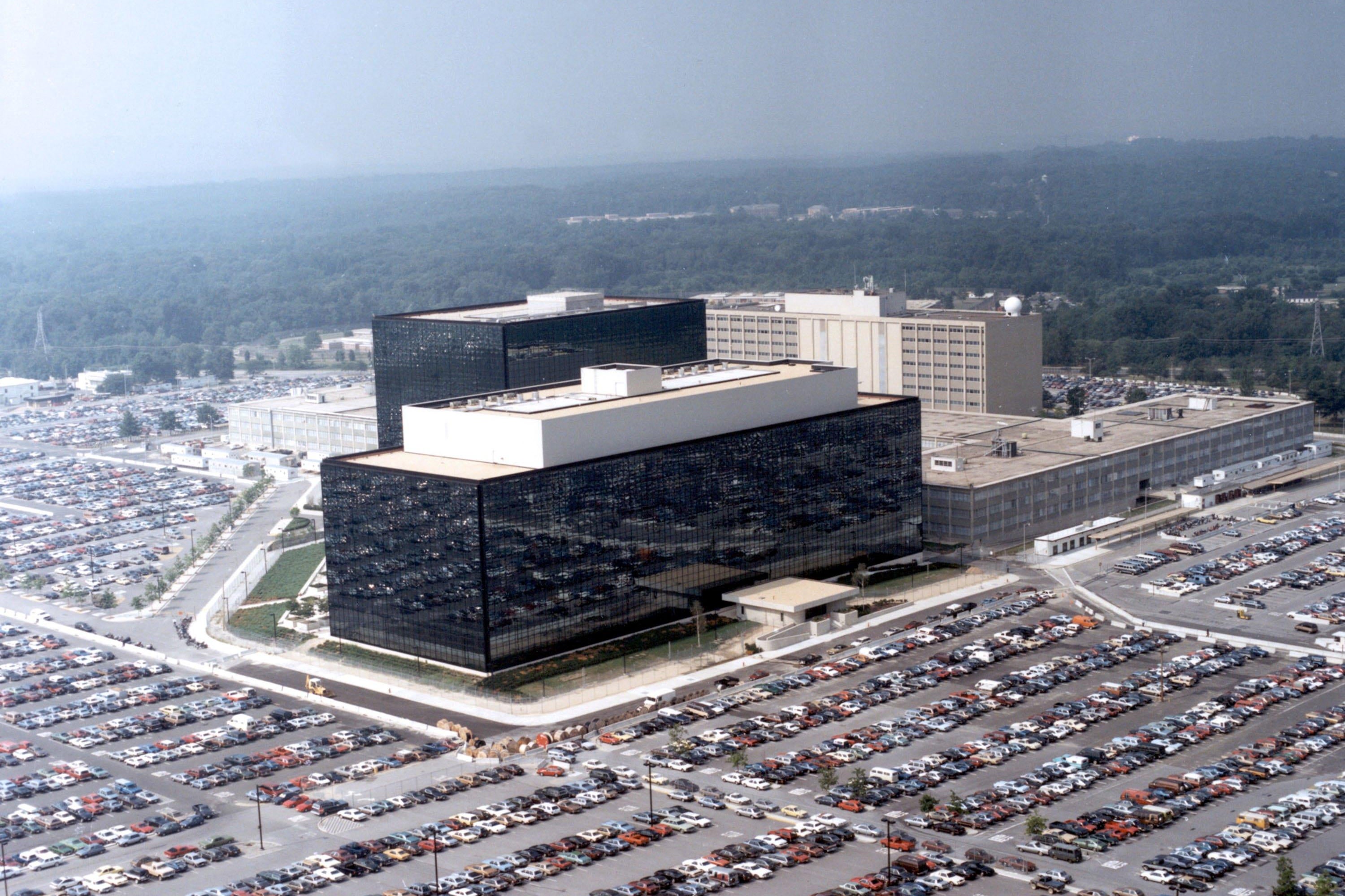The National Security Agency building.