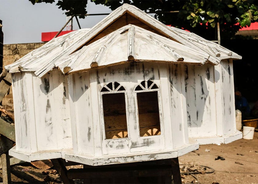 Inside the workshop that produces Ghana’s fantastical pop-art coffins.