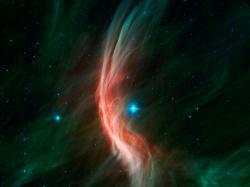 Spitzer Space Telescope view of Zeta Oph.