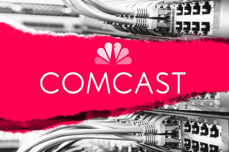 Comcast internet fiber line cut