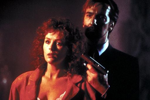 Alan Rickman and Bonnie Bedelia in Die Hard (1988)