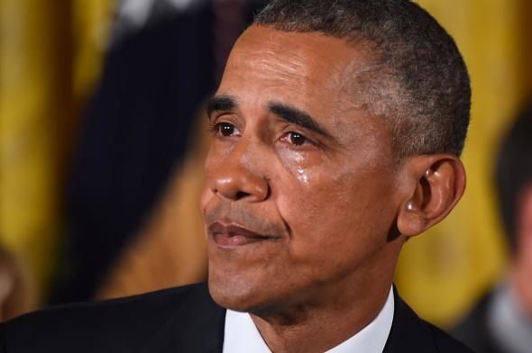 Obama tears up gun control