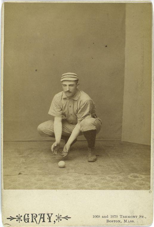 1890 s Cabinet Card PHOTO Johnson BASEBALL Team Gloves Wood Print by  Celestial Images - Pixels