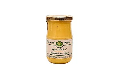 Mustard in a jar.