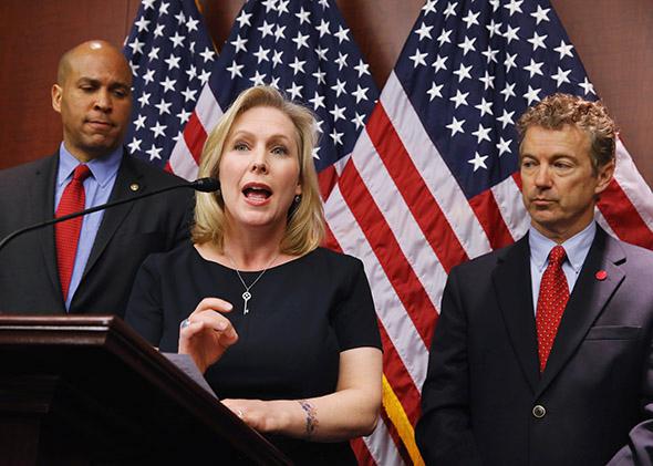 Gillibrand, Booker, Paul
