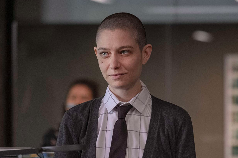 Asia Kate Dillon as Taylor.