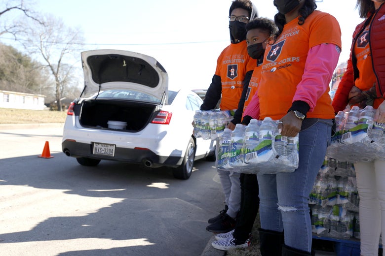 Biden Declares Major Disaster in Texas as Water Crisis Continues Biden Declares Major Disaster in Texas as Water Crisis Continues