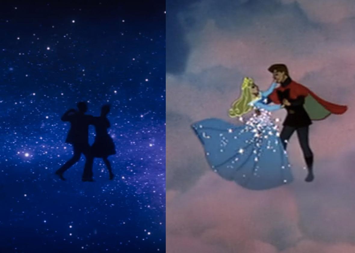 Left: La La Land. Right: Sleeping Beauty.