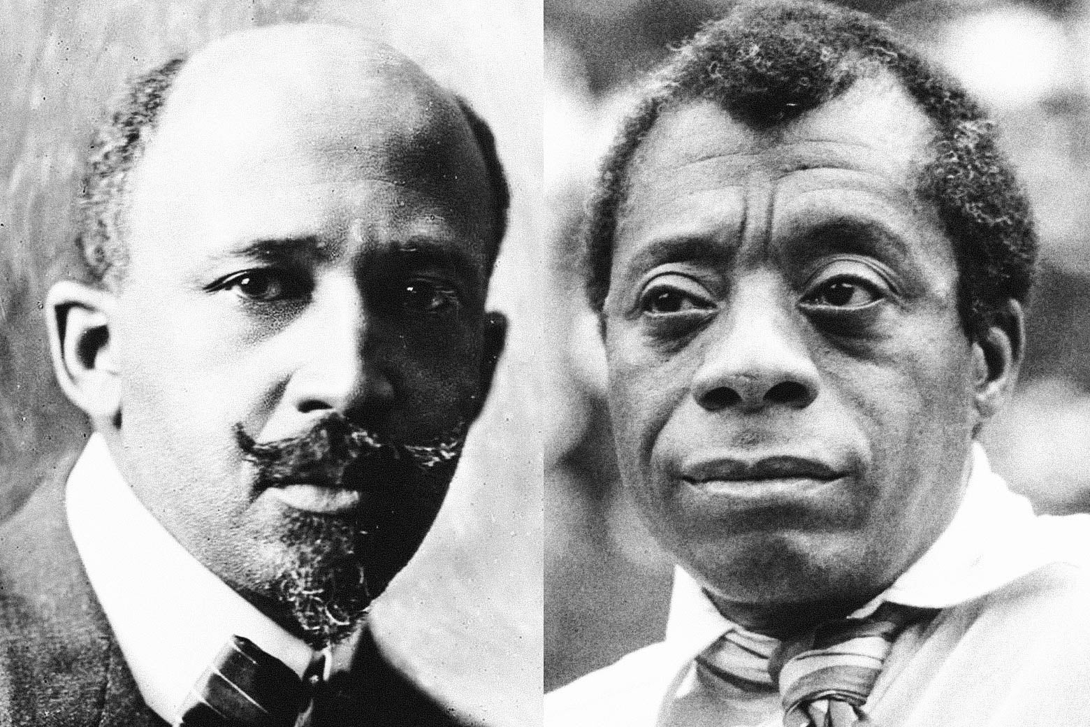 W.E.B Du Bois and James Baldwin.
