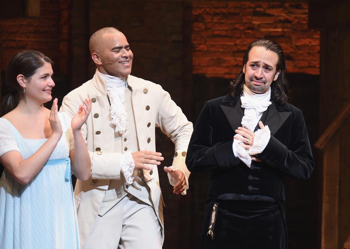 A report from Lin Manuel Miranda s last ever Hamilton performance