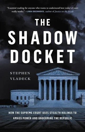 The cover of The Shadow Docket.