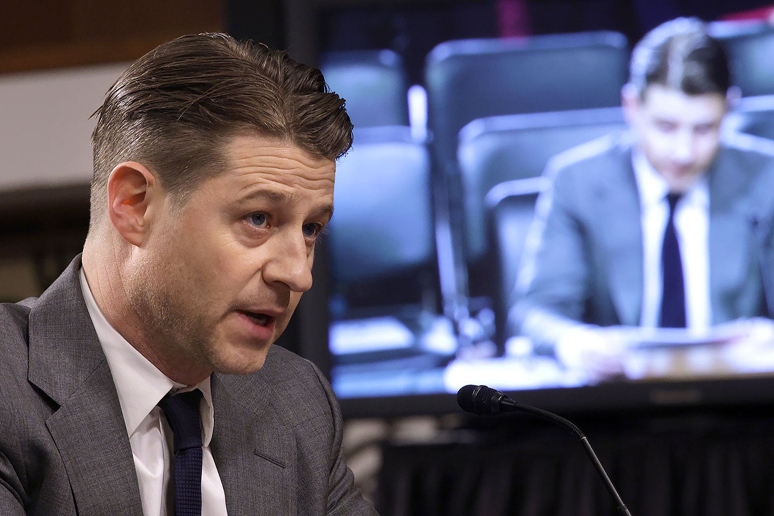 Actor and author Ben McKenzie testified before the Senate.