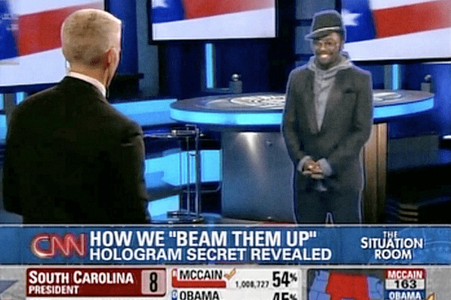 CNN election night: How holograms, the Magic Wall, and will.i.am changed broadcast history forever.