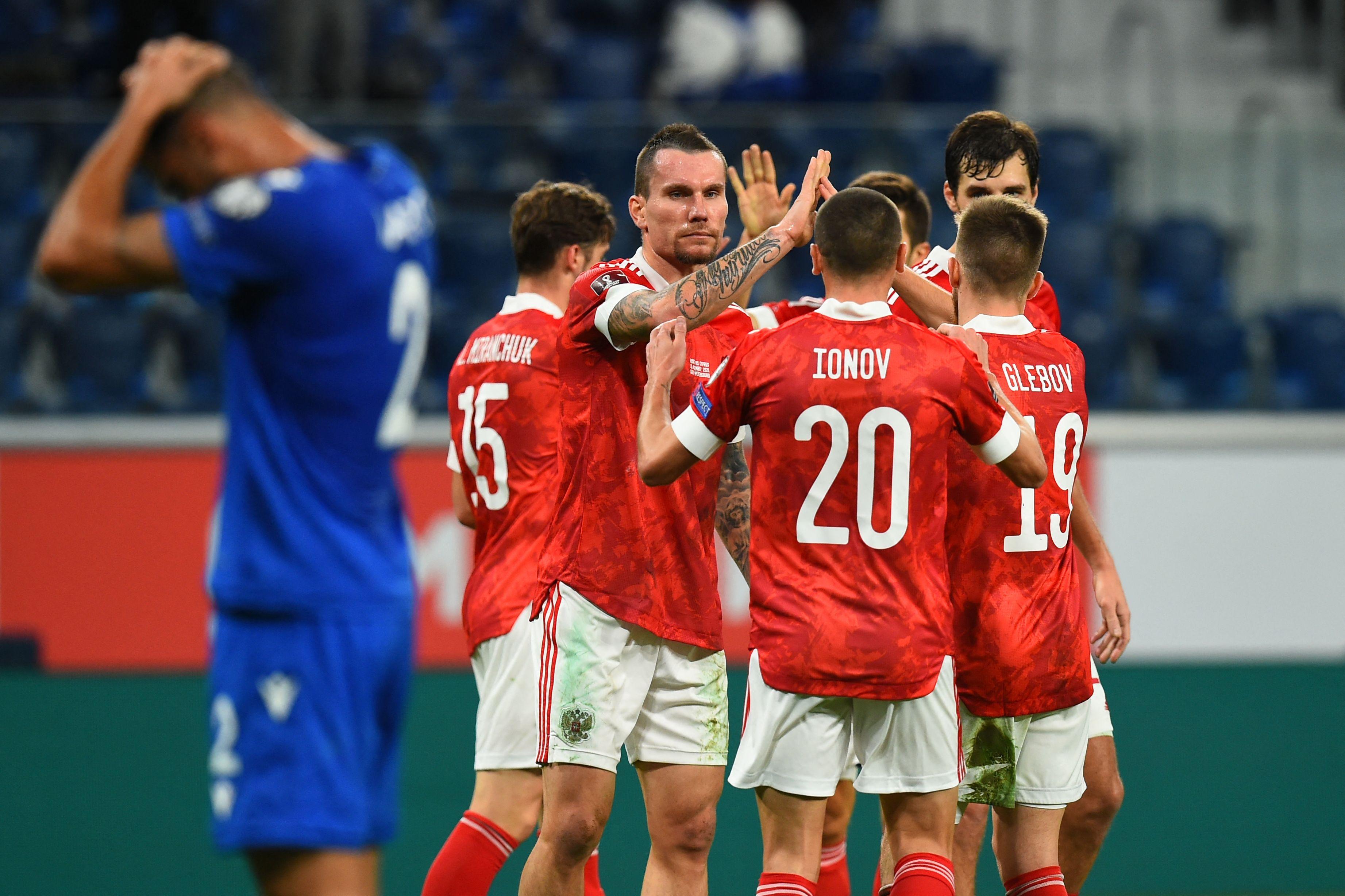 Russia is banned from the World Cup