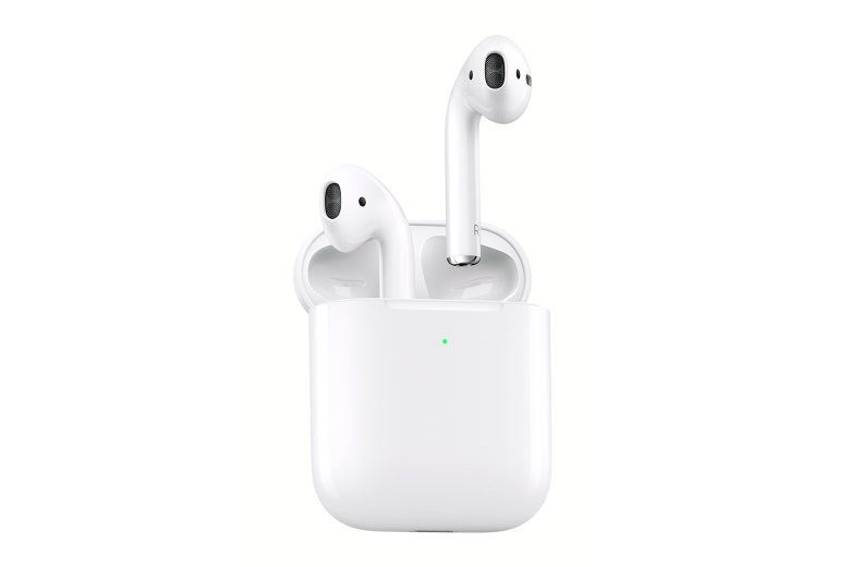 Apple's second-generation AirPods, announced March 20.