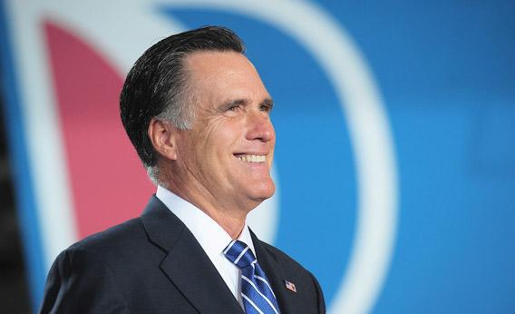 US Republican Presidential candidate Mitt Romney.