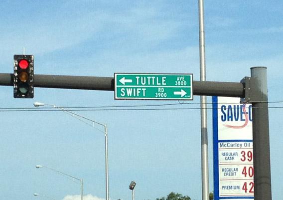 Swift Tuttle intersection
