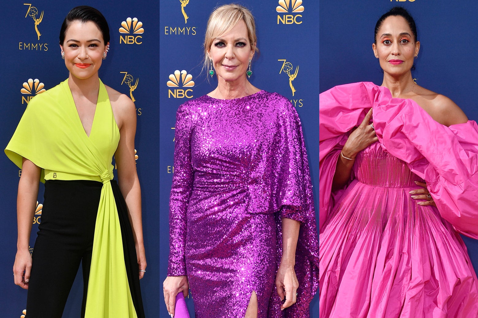 Tatiana Maslany, Allison Janney, and Tracee Ellis Ross.