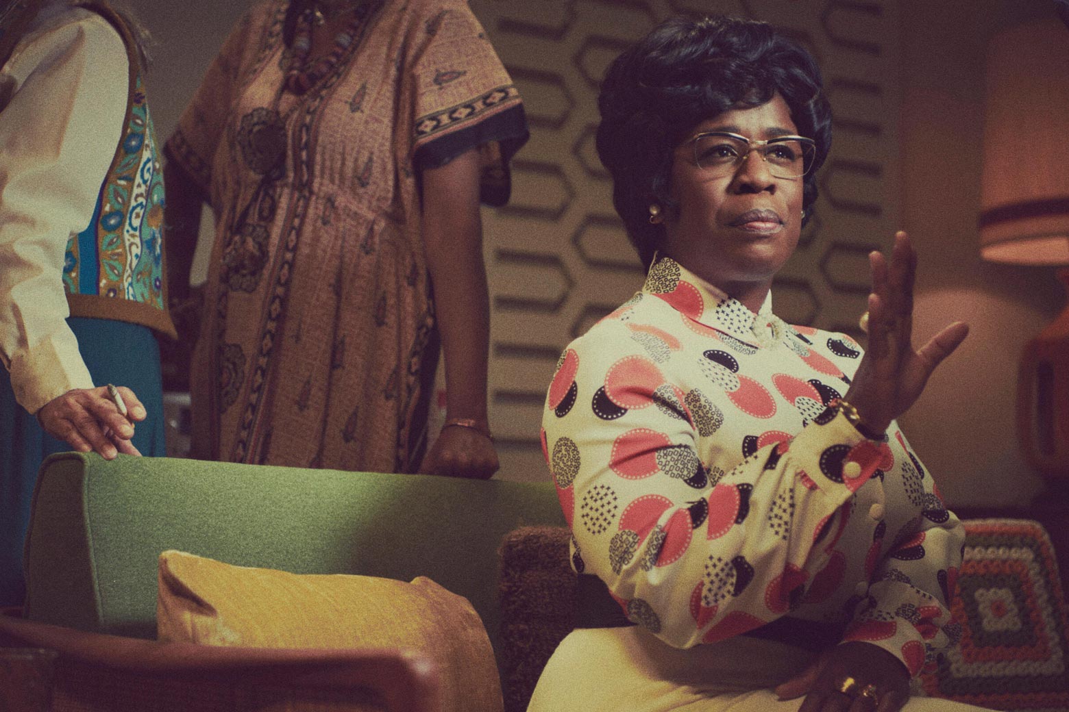 Uzo Aduba as Shirley Chisholm in Mrs. America