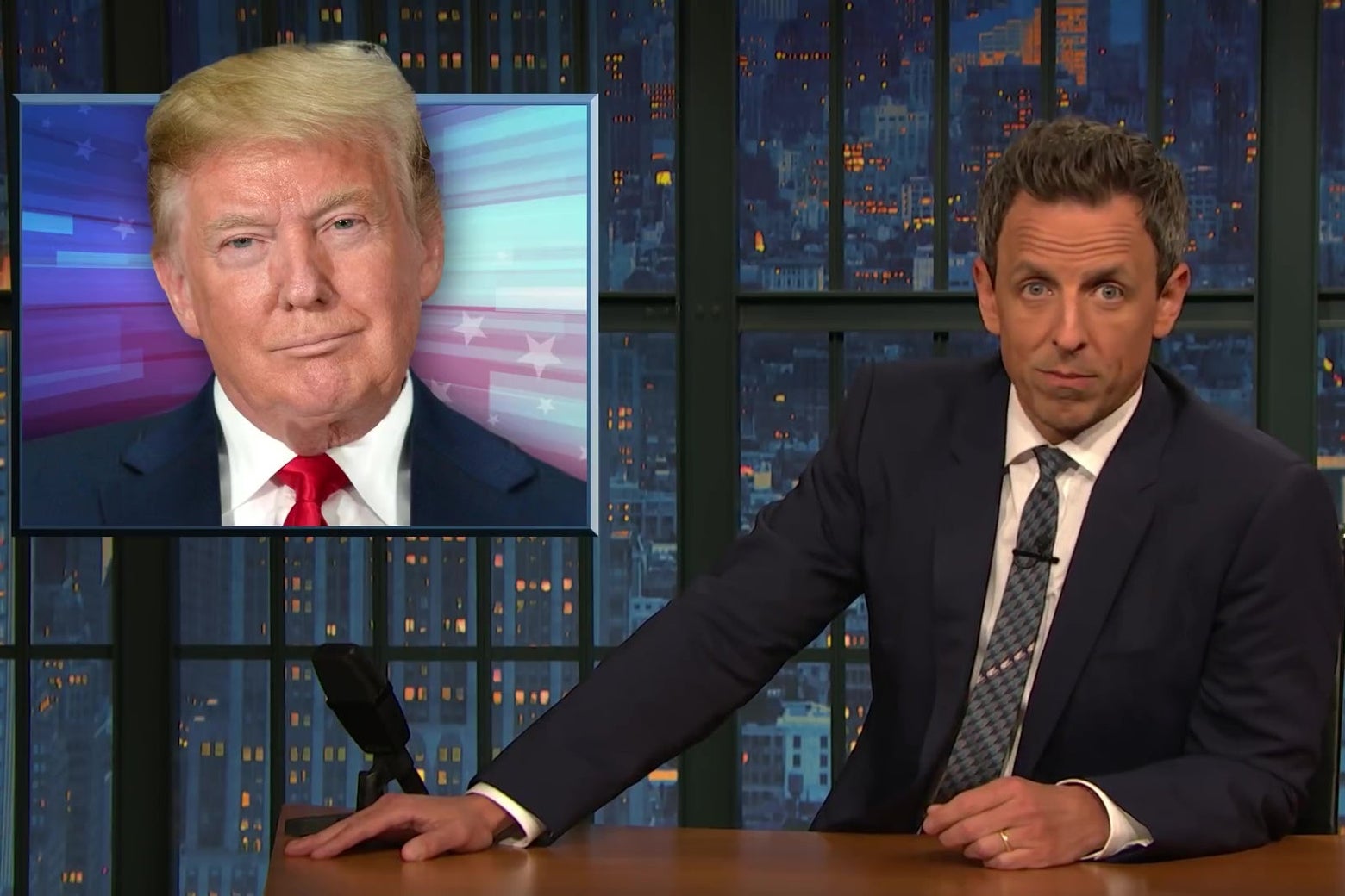 A Closer Look: Seth Meyers' approach to the news has changed in the ...