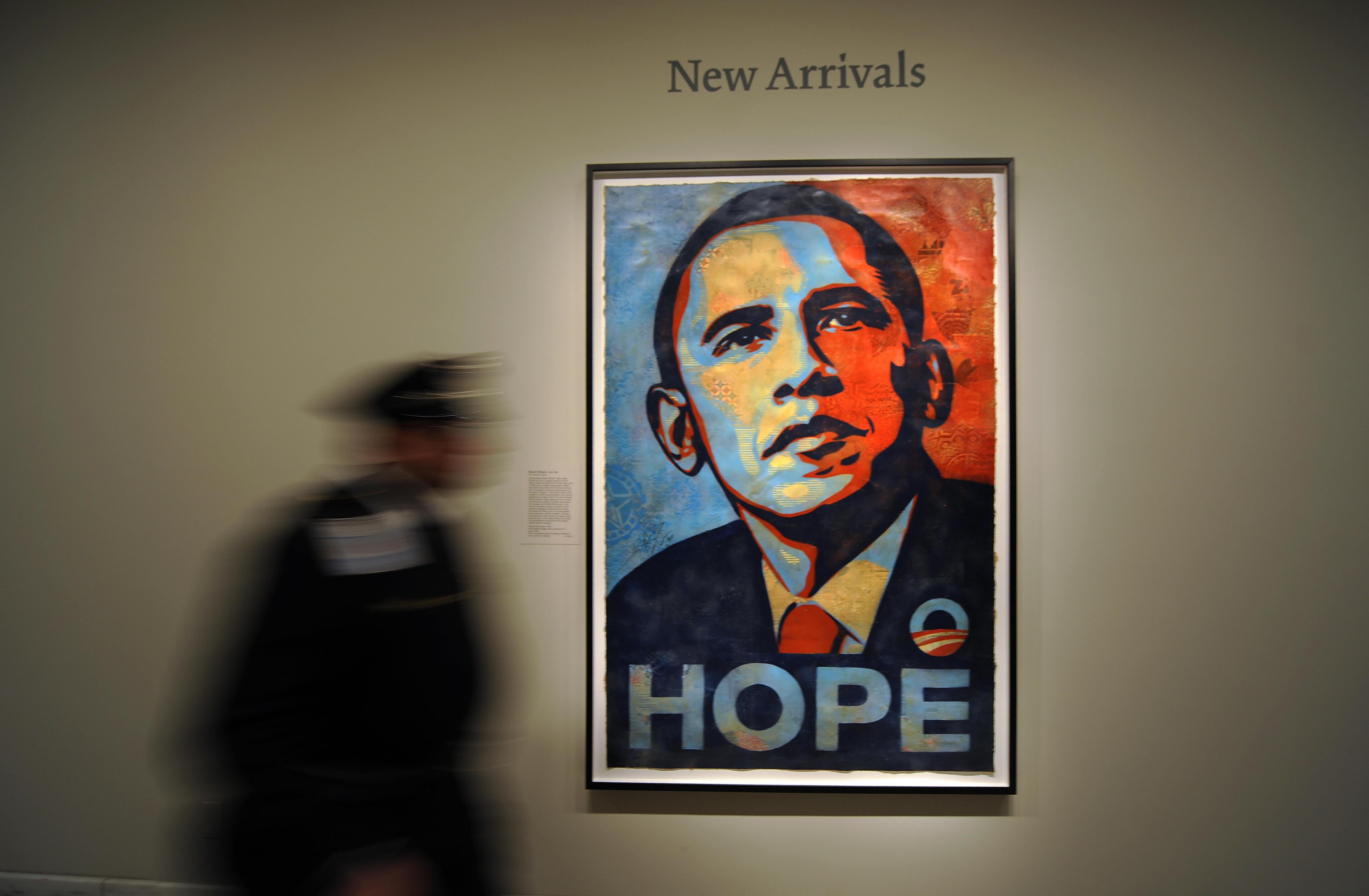 Gotham typeface: Frere-Jones font from Obama “hope” poster defines era.
