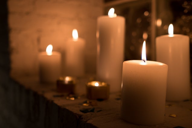 Light In The Dark 15 Hour White Unscented Votive Candles