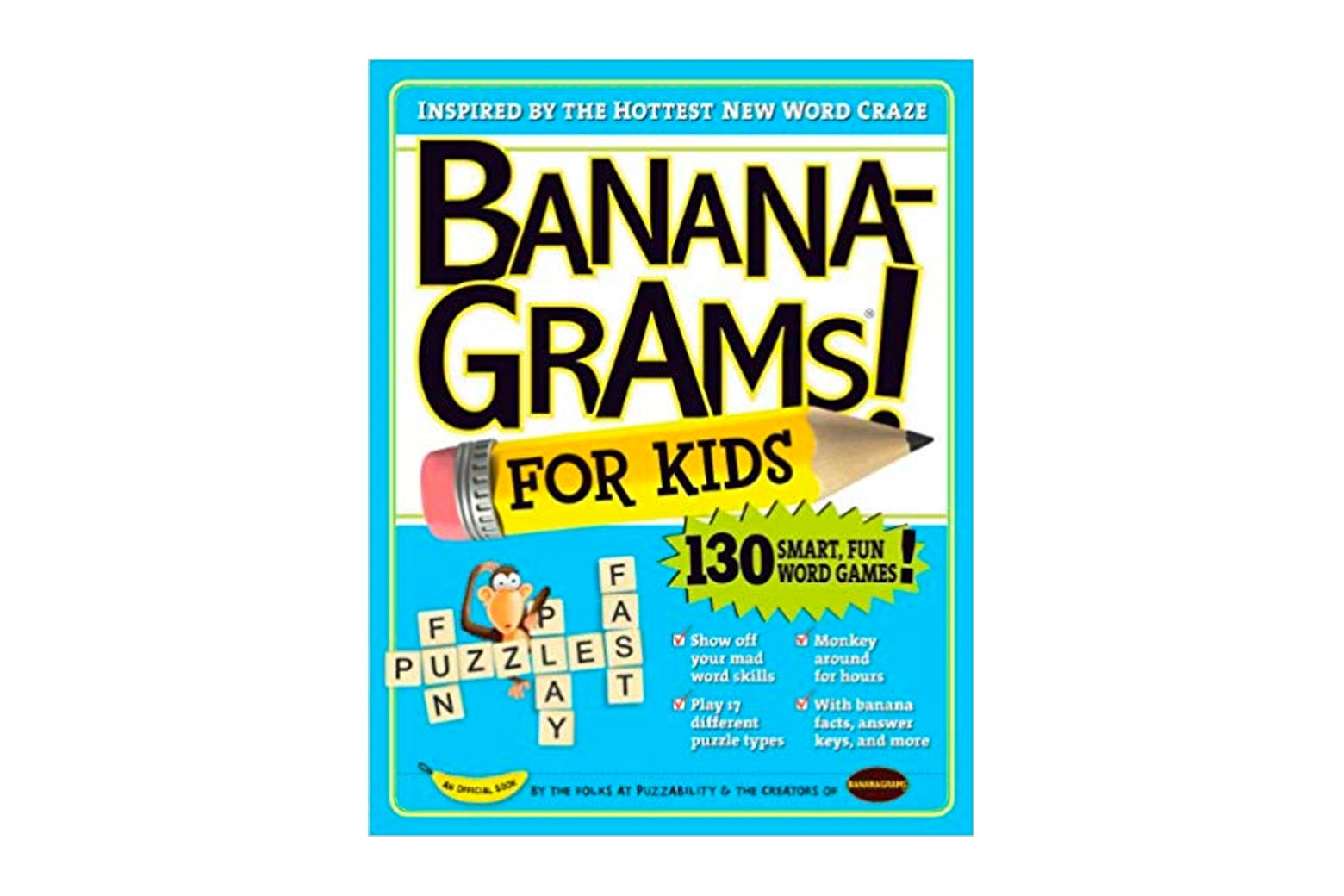 Bananagrams for Kids book cover