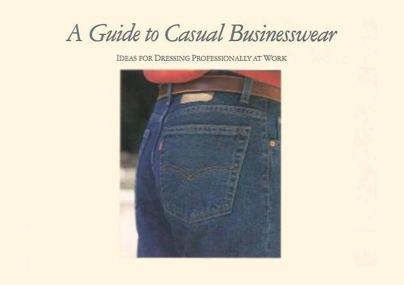 Levi's business casual: How the clothier standardized office casual in  American workplaces.