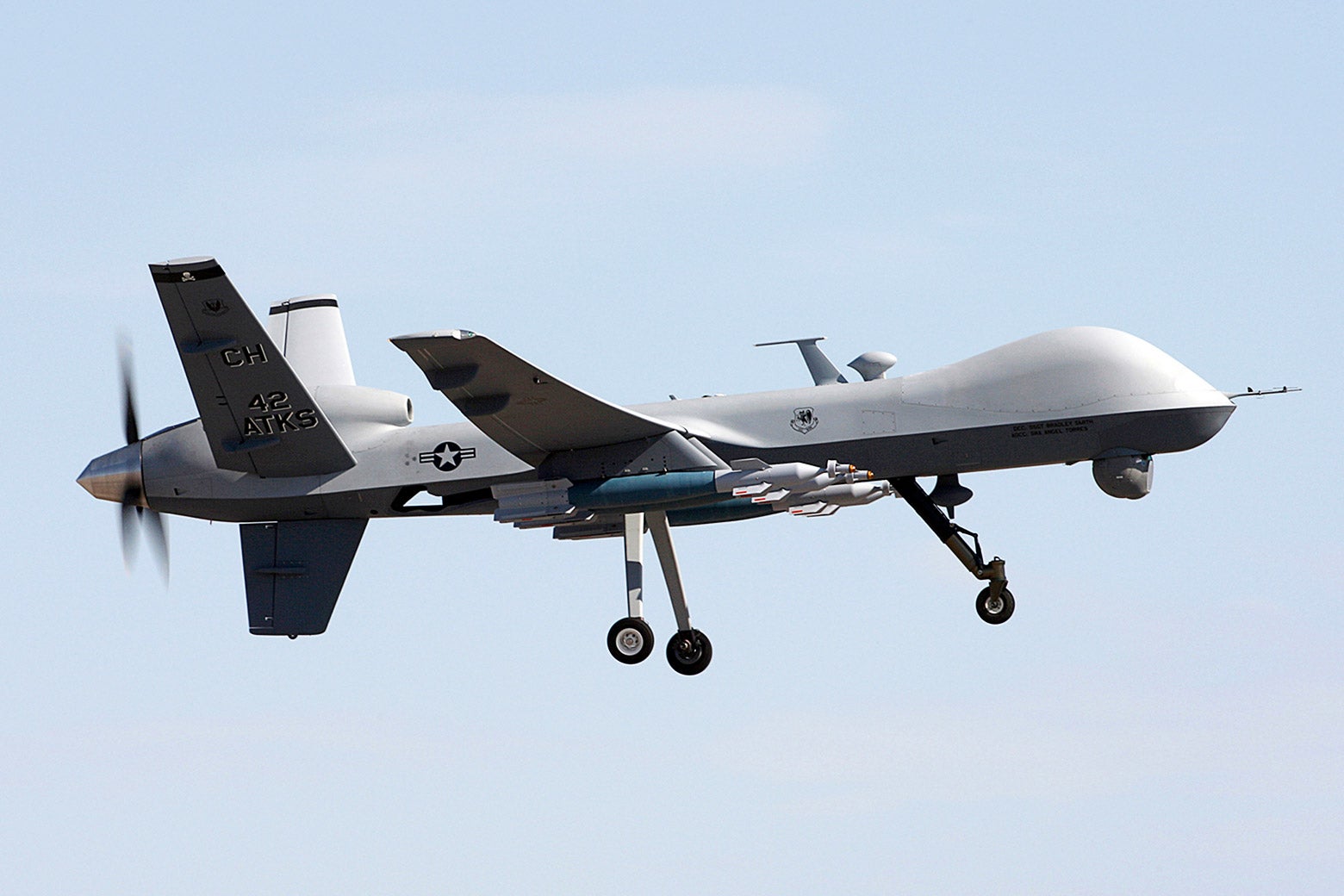 An MQ-9 Reaper drone.