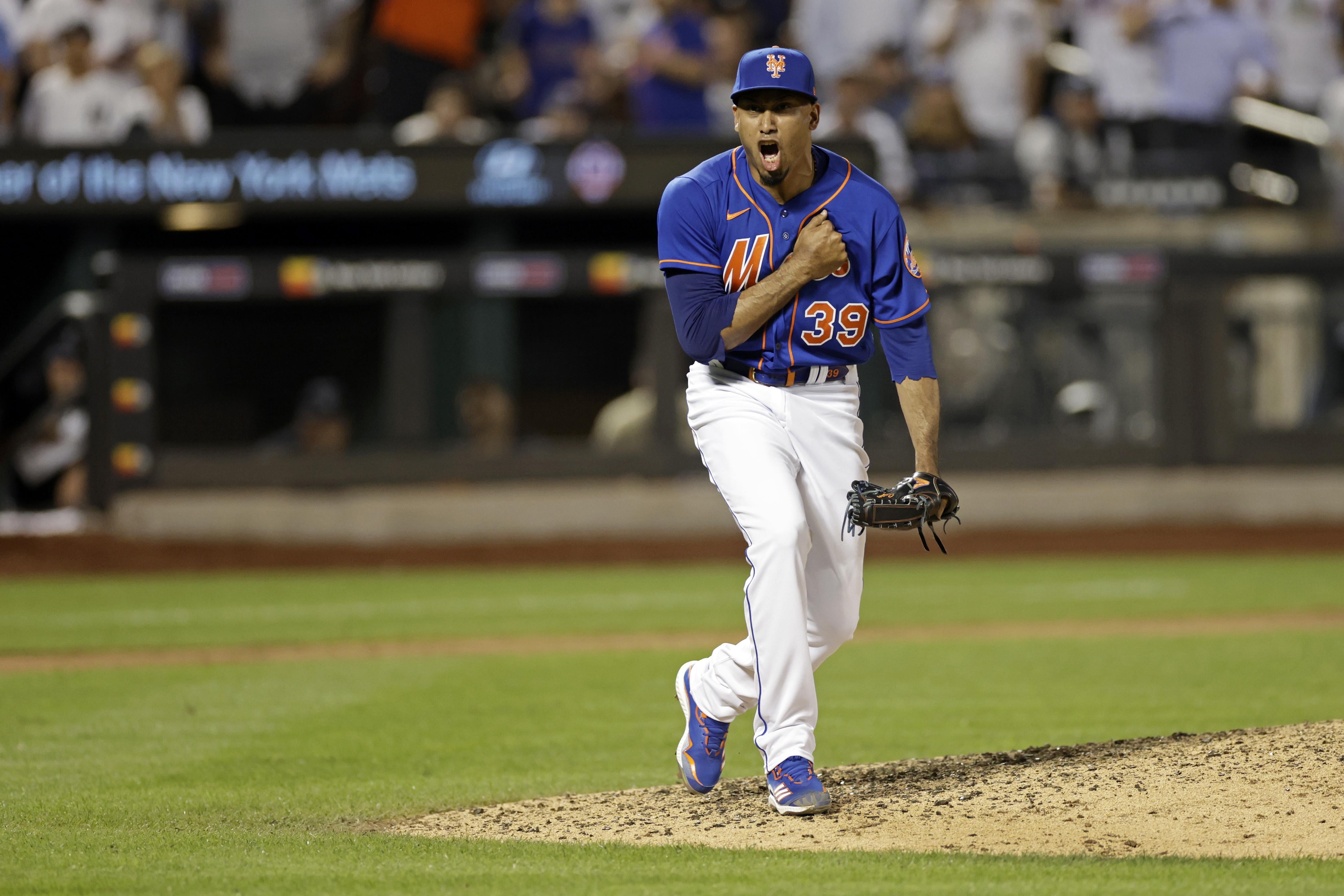 Edwin Diaz Entrance During Mets' Combined No-Hitter 