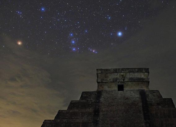 Orion over Mexico