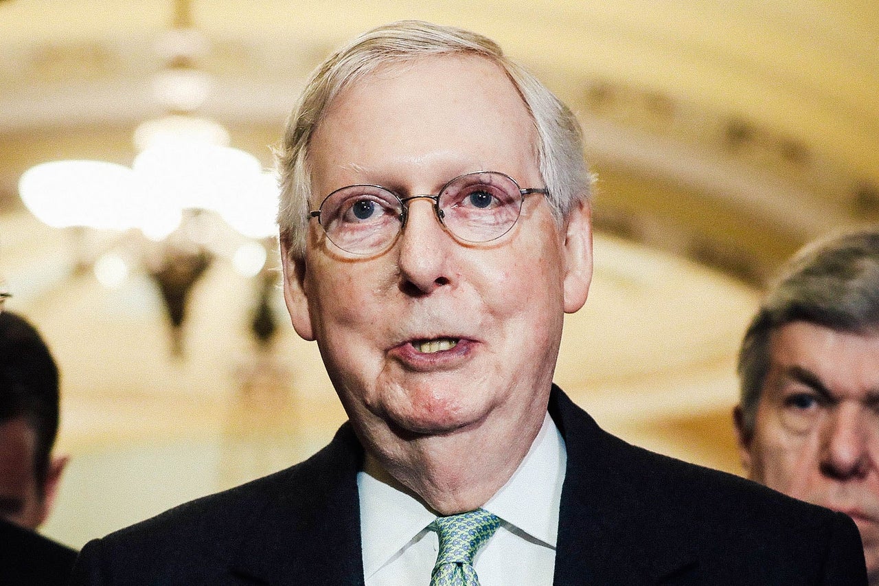 Mitch McConnell prepares for an impeachment trial without key witnesses.