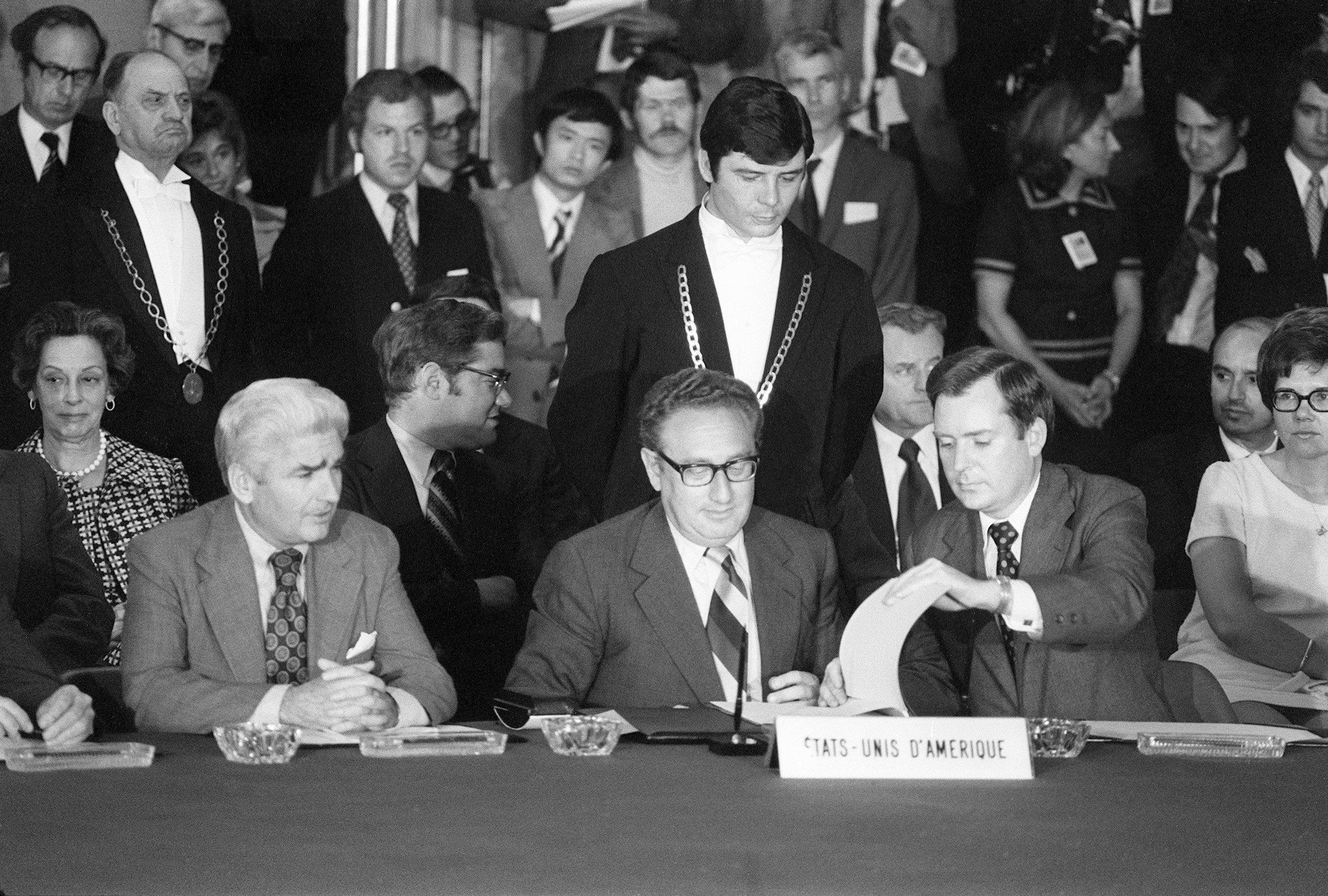 Image result for peace accords to end the vietnam war signed in 1973