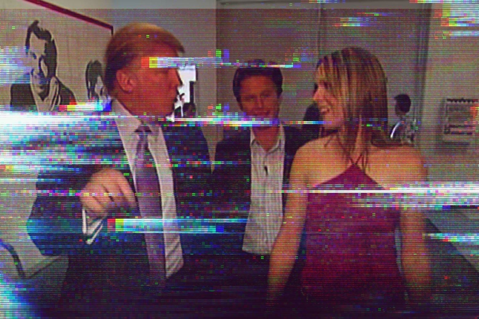 Trump and the Access Hollywood tape photo