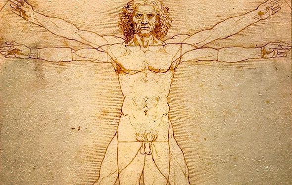 Vitruvian Man c. 1490.