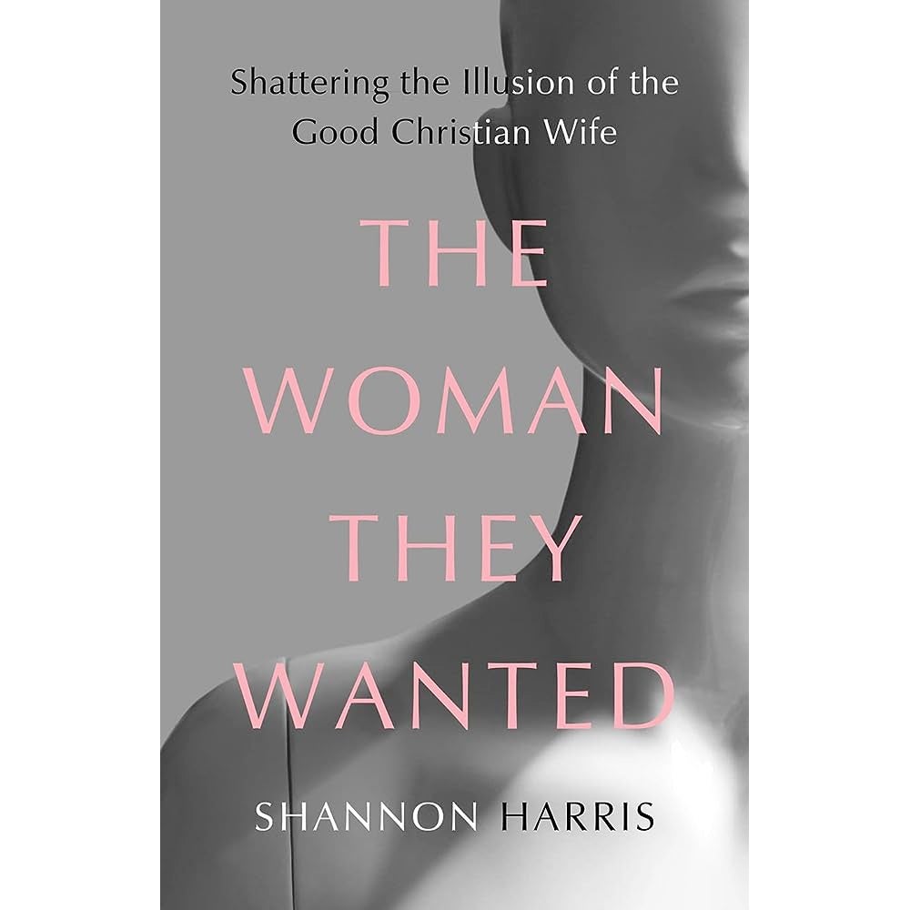 The cover of Harris' book, The Woman They Wanted, features a mannequin. 