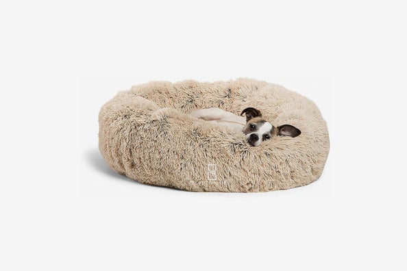 Best Friends by Sheri Luxury Shag Faux Fur Donut Cuddler Pet Bed
