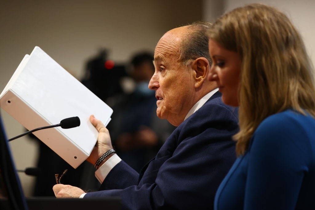 All of Donald Trump's remaining lawyers (two lawyers) have the coronavirus.