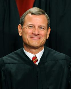 US Supreme Court Chief Justice John G. Roberts.