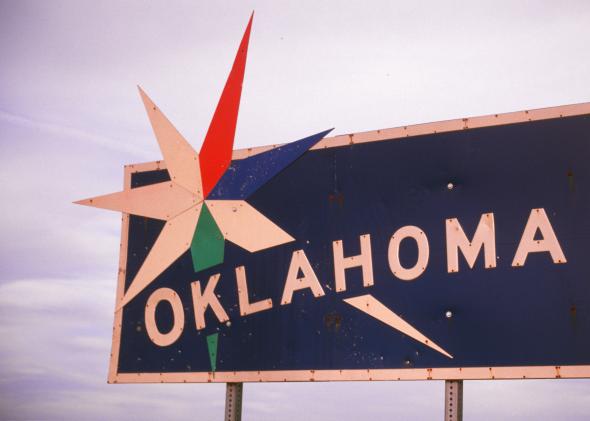 Oklahoma sign