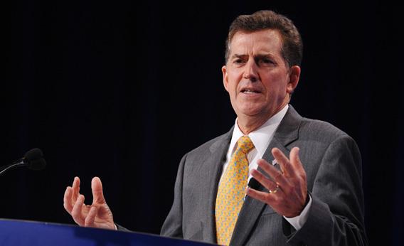 Sen. Jim DeMint, R-SC, speaks during The Family Research Council.