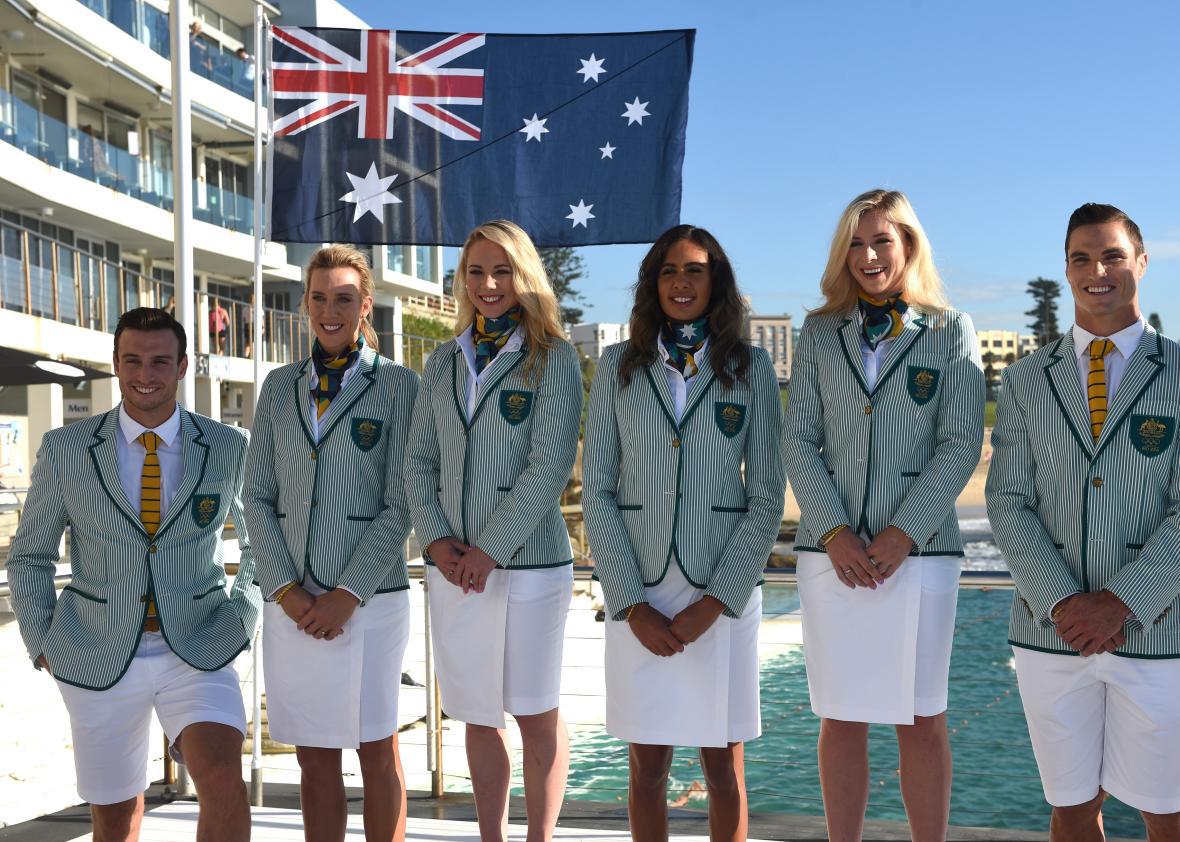 Ralph Lauren's Olympic uniforms are straight out of prep-school hell.