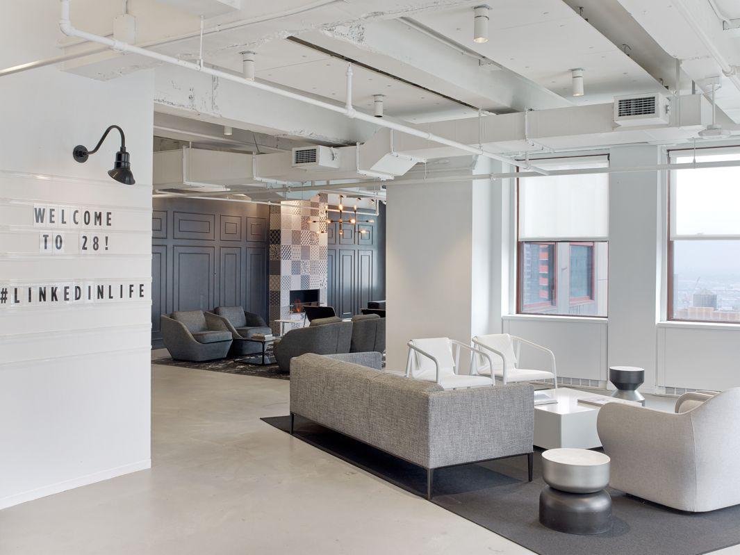 Linkedin Nyc Offices By Ia Interior Architects Include A