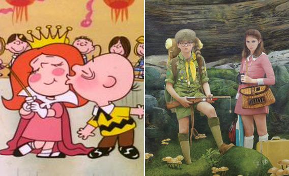 Peanuts and Moonrise Kingdom