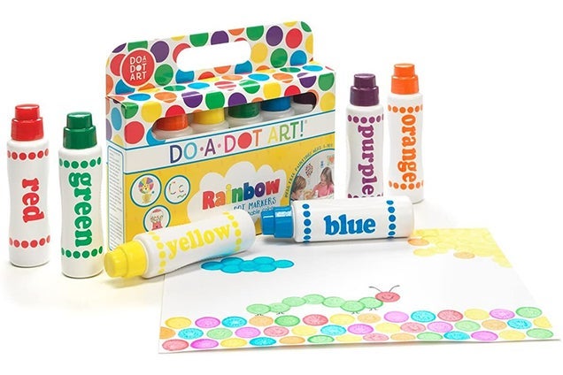 Do A Dot Art Rainbow Dot Markers