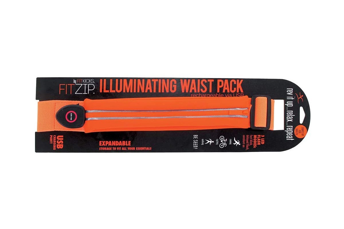 Illuminating waist pack