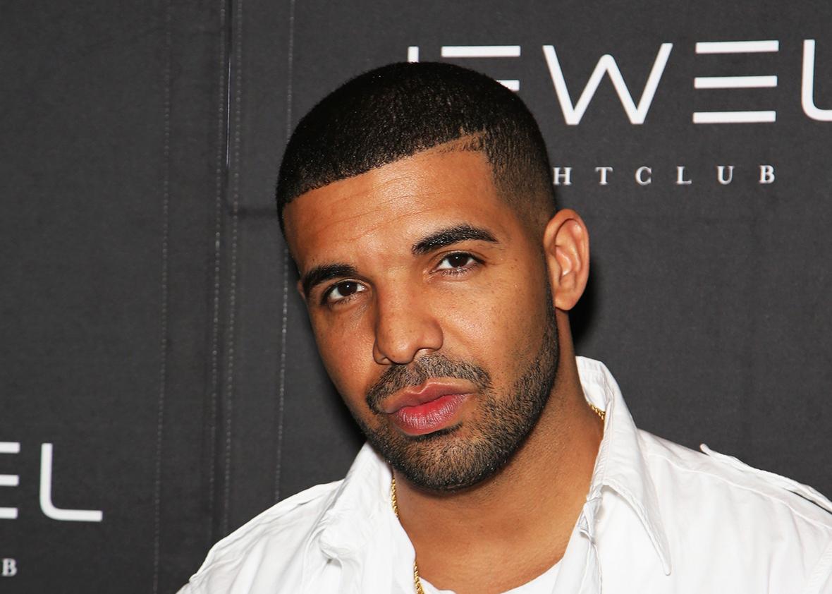 Rapper Drake attends Jewel Nightclub at the Aria Resort and Casino on May 21 in Las Vegas.  